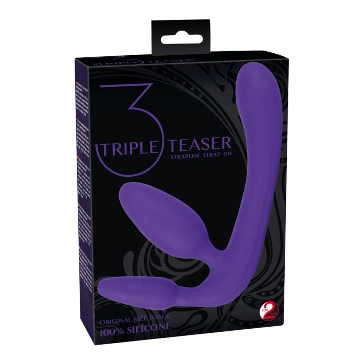 Strap-on Femei Triple Teaser (fara Ham)