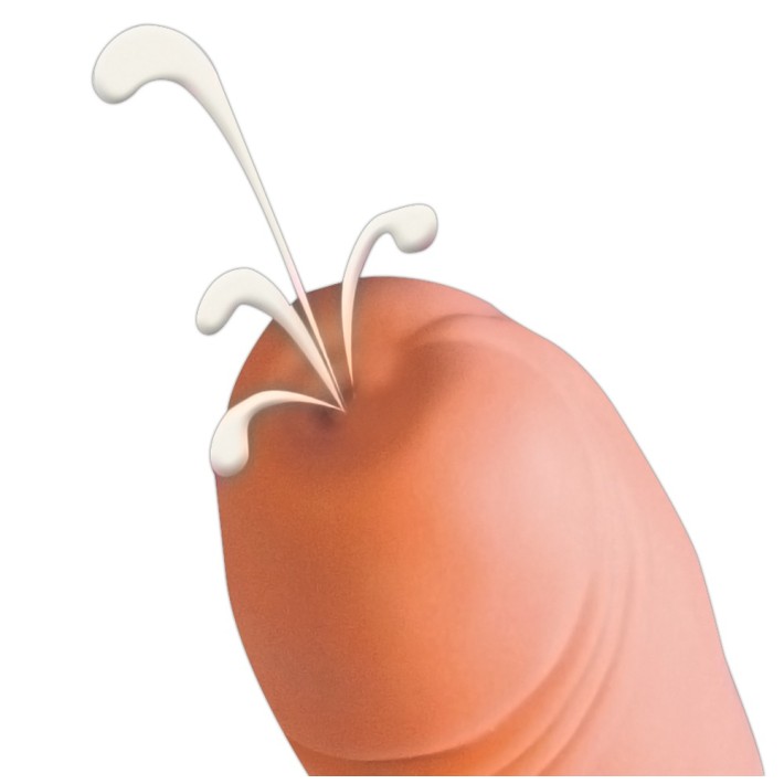 Dildo Ejaculator Cumshot, 21 Cm