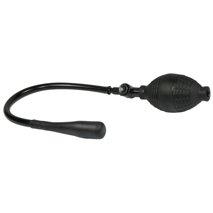 Dop Anal Gonflabil, Negru, 9 Cm