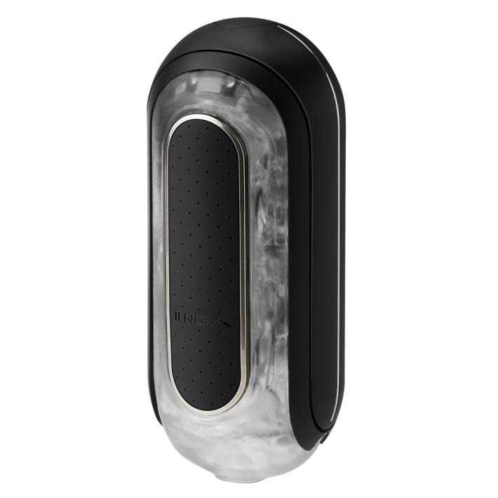 Masturbator Flip Zero Electronic Vibration, Negru