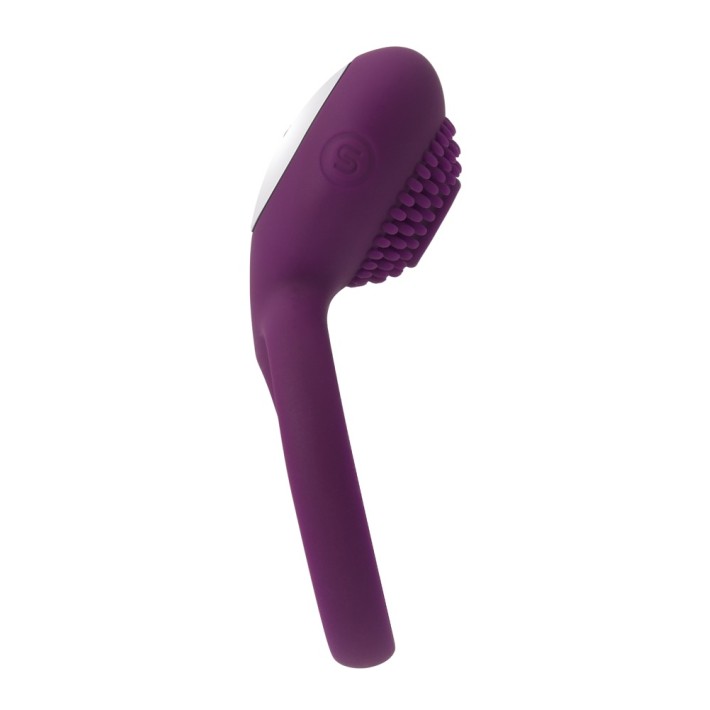 Inel Penis Vibrator Dublu Tammy, Violet