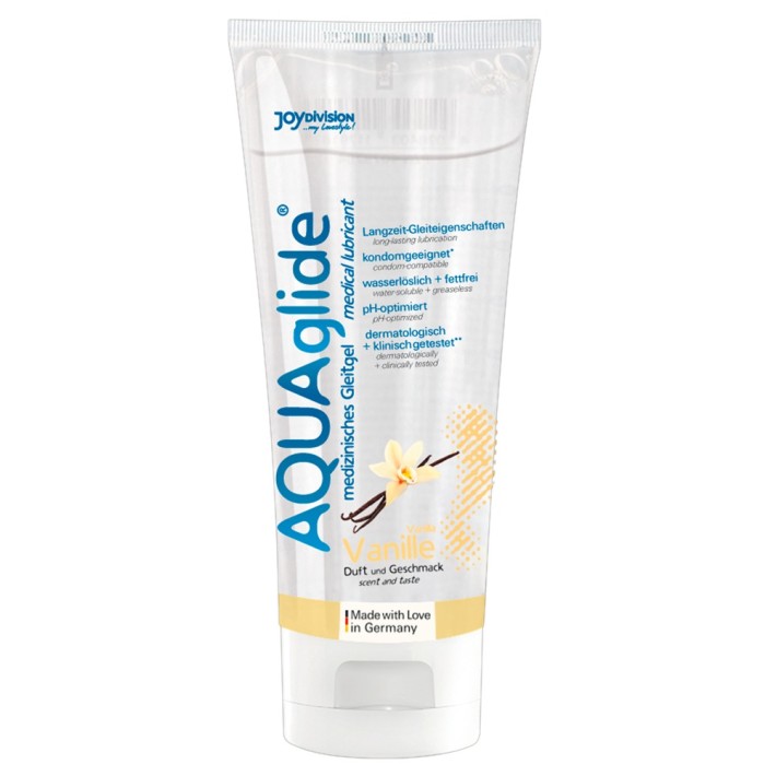 Lubrifiant Aquaglide Cu Aroma De Vanilie, 100 Ml