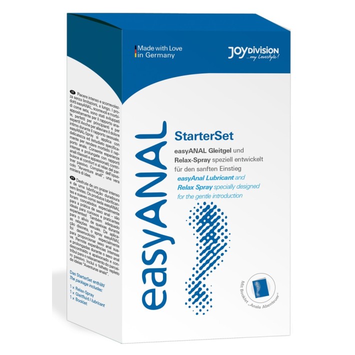 Set Easyanal: Spray Anal Relax, 30 Ml + Lubrifiant Anal, 80 Ml