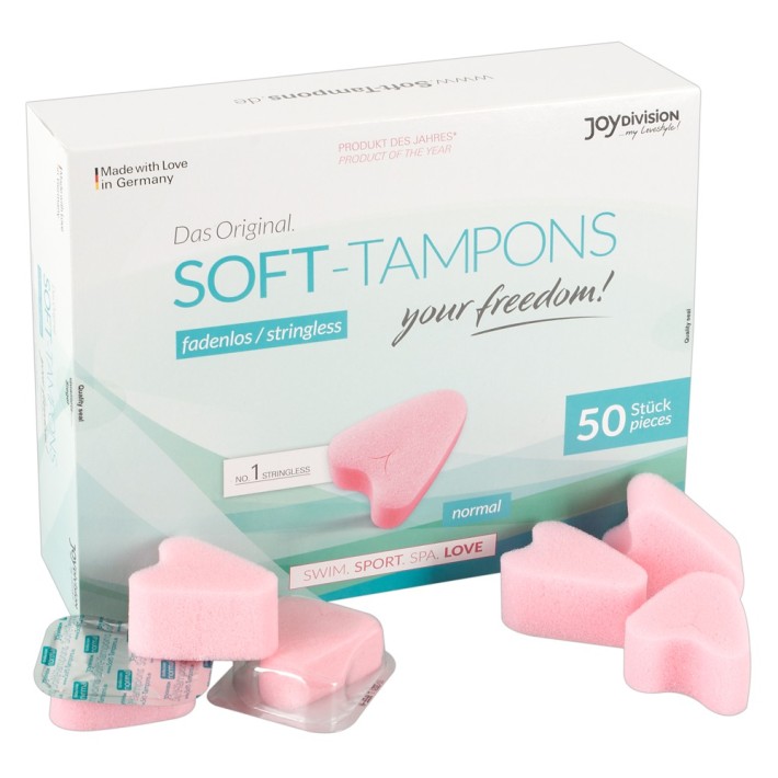 Soft-tampons Normal (normal), 50er Schachtel (box Of 50)