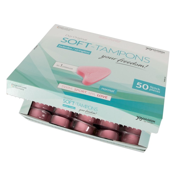 Soft-tampons Normal (normal), 50er Schachtel (box Of 50)
