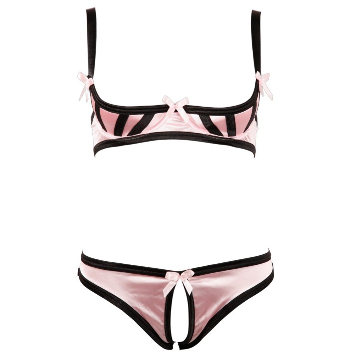 Half-cup Bra Set Rose 80b M