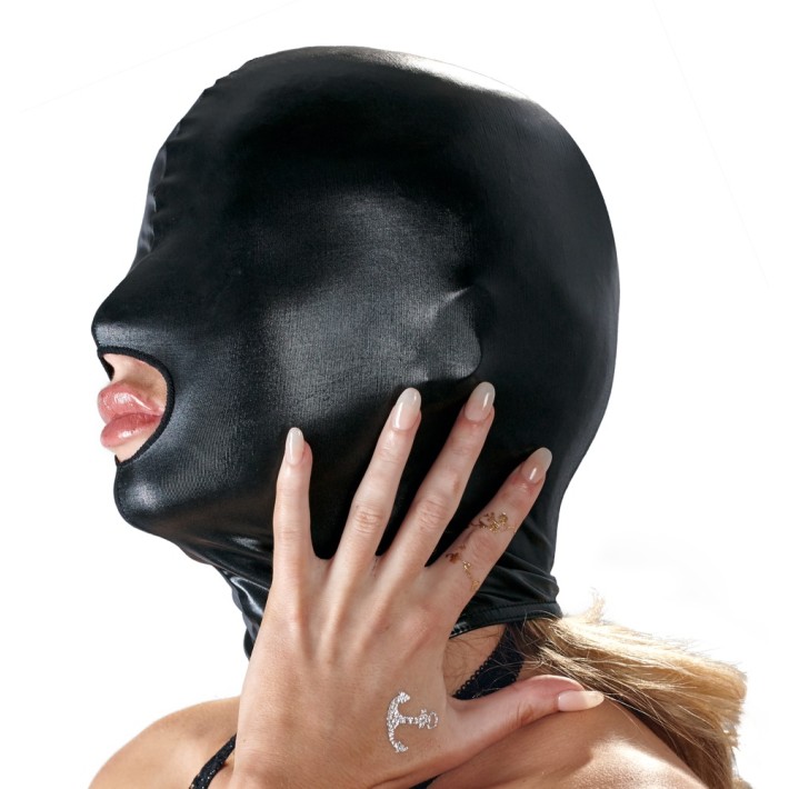 Masca-cagula Fetish, Negru