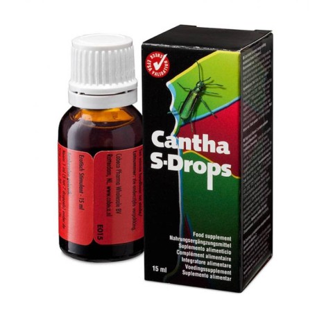 Stimulente sexuale, Afrodisiac Cantha S-drops, 15 Ml, pasiune.ro