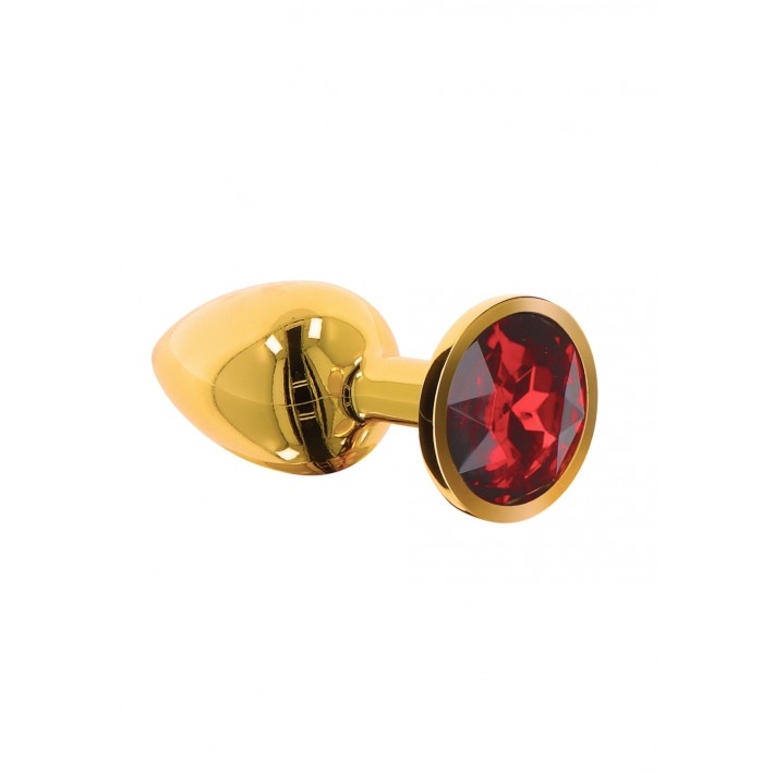 Plug Anal Gold Cu Piatra Jewel S 2
