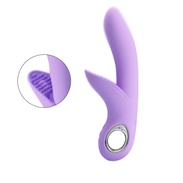 Vibrator Rabbit Carol, Lila, 19 Cm 6