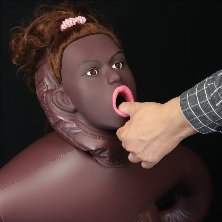 Papusa Gonflabila Cowgirl Style Love Doll, Brun 10