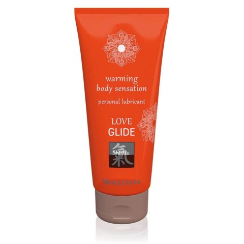Shiatsu, Lubrifiant Cu Efect De Incalzire Love Glide, 100 Ml, pasiune.ro