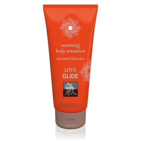 shiatsu, Lubrifiant Cu Efect De Incalzire Love Glide, 100 Ml, pasiune.ro