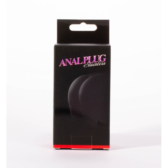 Dop Anal Stainless Anal Plug S, Metalic, 6.5 Cm 10