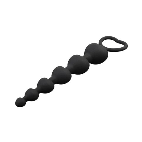 Bile Anale, Bile Anale Elite Lovers Beads, Negru, pasiune.ro
