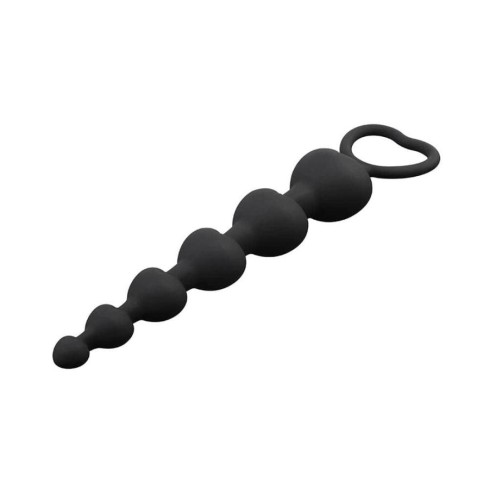 bile, Bile Anale Elite Lovers Beads, Negru, pasiune.ro