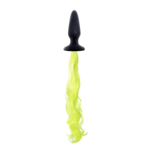 NS Toys, Dop Anal Unicorn Tails - Galben, pasiune.ro