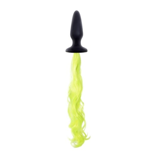 anal, Dop Anal Unicorn Tails - Galben, pasiune.ro