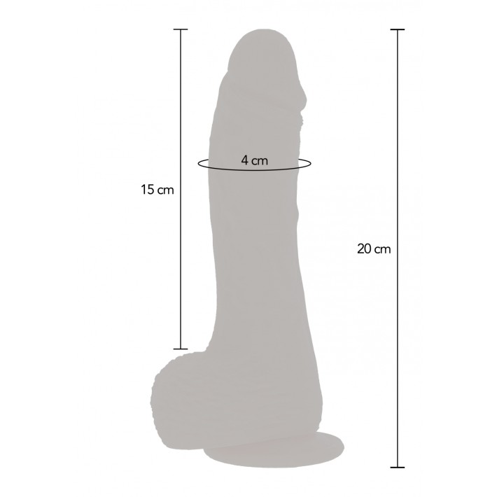 Vibrator Realistic Get Real 20cm 6