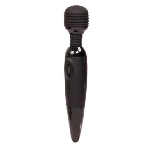 Magic Wand, Vibrator Bagheta Power Wand, Negru, 25 Cm, pasiune.ro