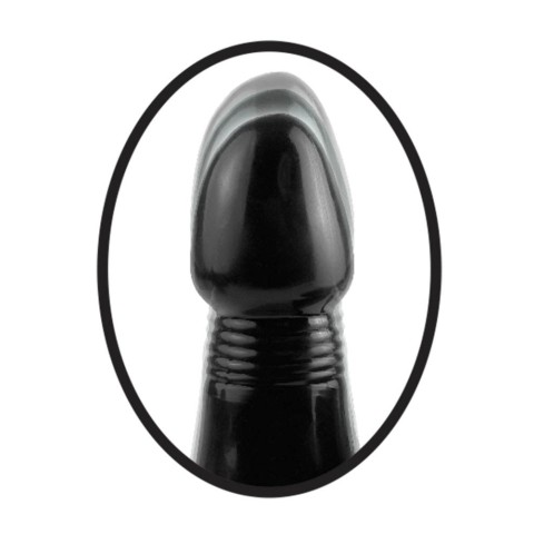 Vibratoare Anale, Dop Anal Cu Vibratii Ass Thruster, Negru, 14 Cm, pasiune.ro