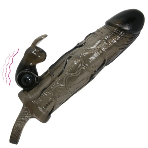 iepuras, Extensie Penis 16.5 Cm Cu Iepure, pasiune.ro