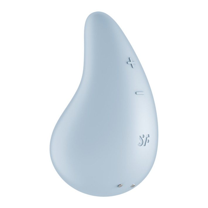 Vibrator Clitoridian Dew Drop, Bleu 3