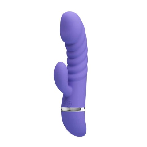 Pagina 3 - Pretty Love, Vibrator Rabbit Tracy, Albastru, 18.5 Cm, pasiune.ro