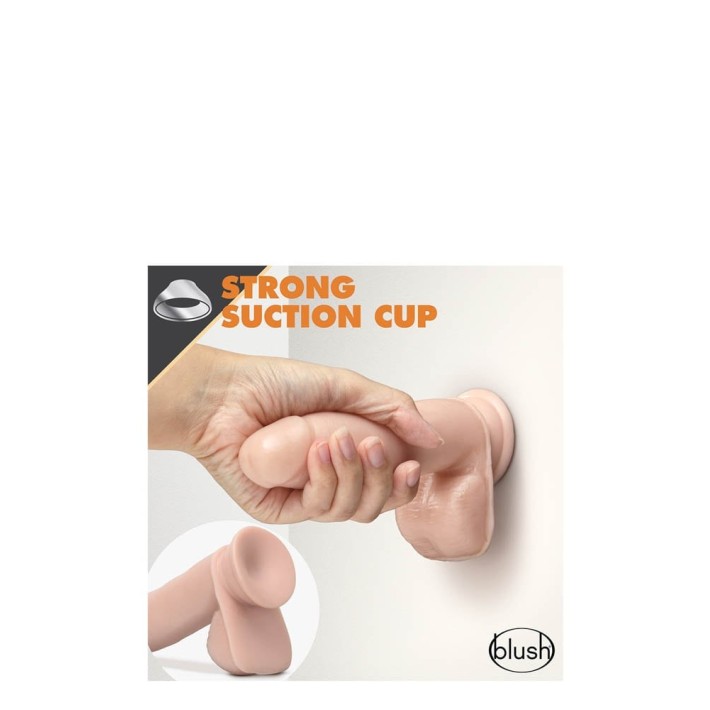 Dildo Realistic Auto-lubrifiant Dr. Skin, Natural, 17.5 Cm 3