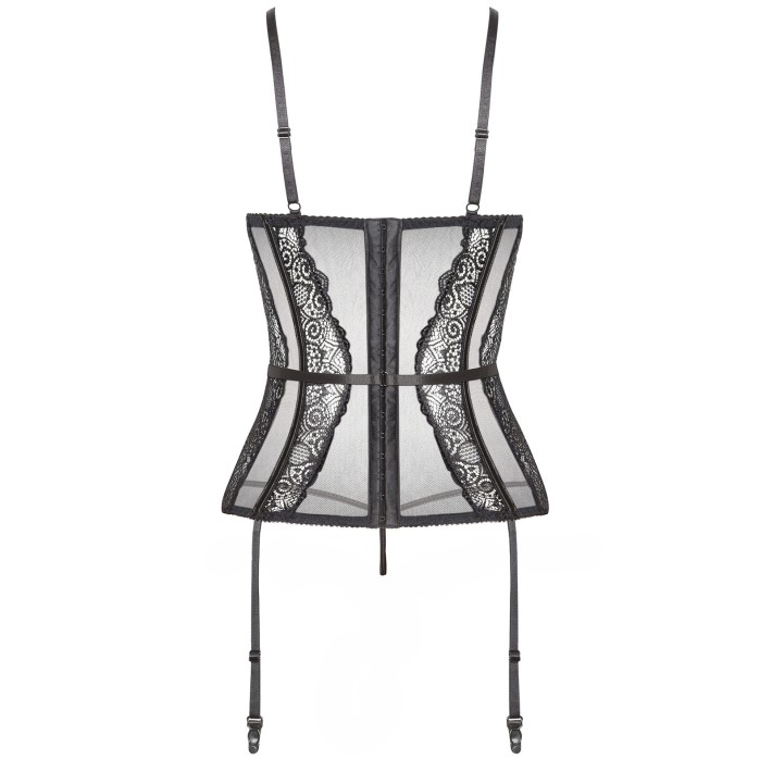Corset Sexy Ravenna Corset - Negru L/xl, S/m 17