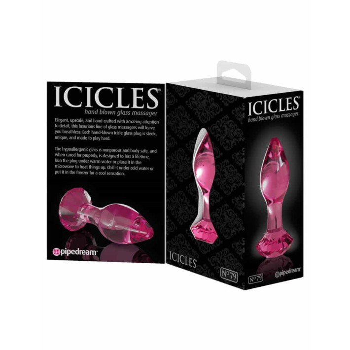 Dop Anal Din Sticla Icicles  No. 79 4