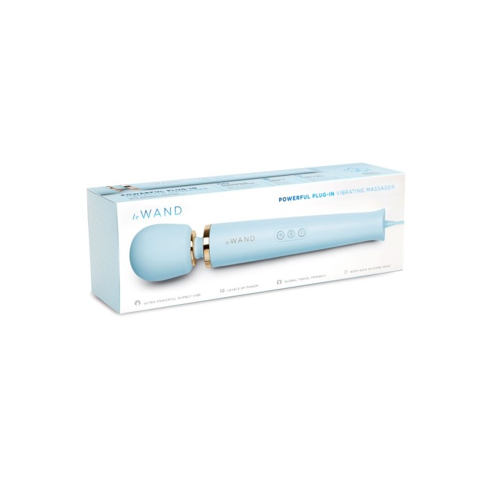 Vibrator Le Wand Plugin Massager Blue 5
