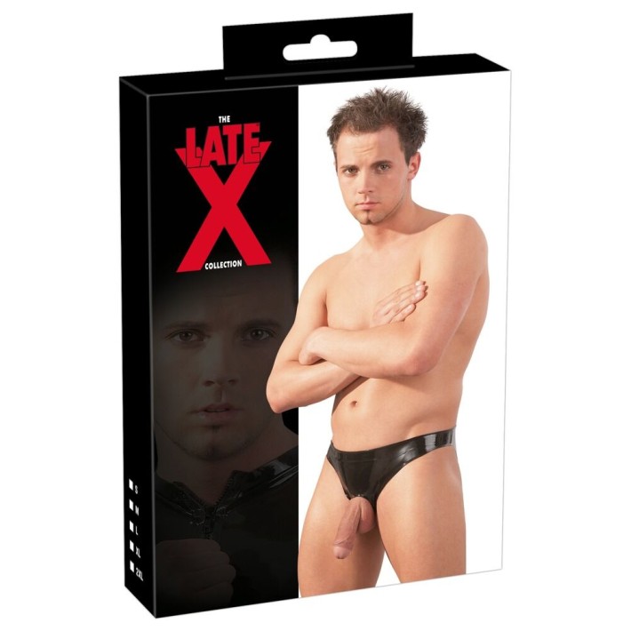 Chiloti Din Latex Cu Deschidere Pentru Barbati 4