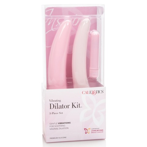 , Set 3 Piese Pentru Dilatare Din Silicon Cu Vibratii Calexotics, pasiune.ro