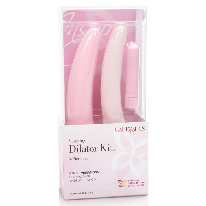 Set 3 Piese Pentru Dilatare Din Silicon Cu Vibratii Calexotics 2