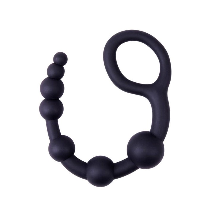 Bile Anale Power Boyfriend Beads, Negru 2