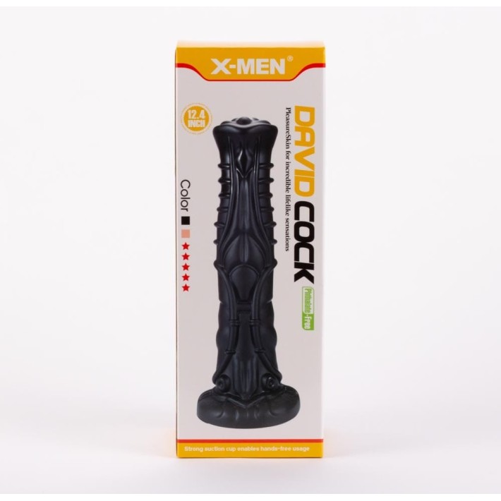 Dildo Fantasy Xxl Davids, Negru, 27 Cm 6