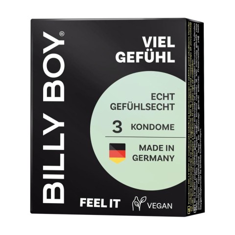 BILLY BOY, Prezervative Billy Boy Feel It 3 Buc, pasiune.ro