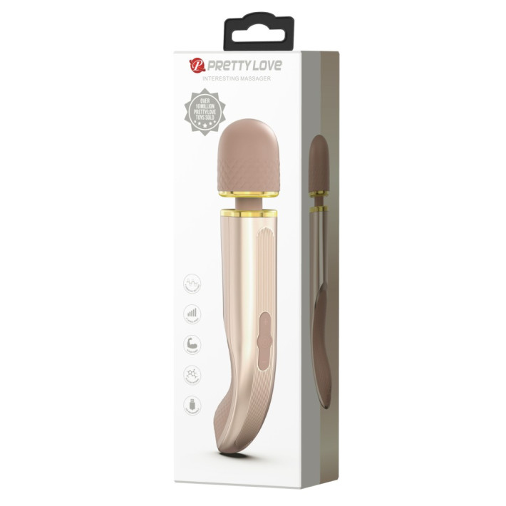 Pretty Love Interesting Massager Gold 11