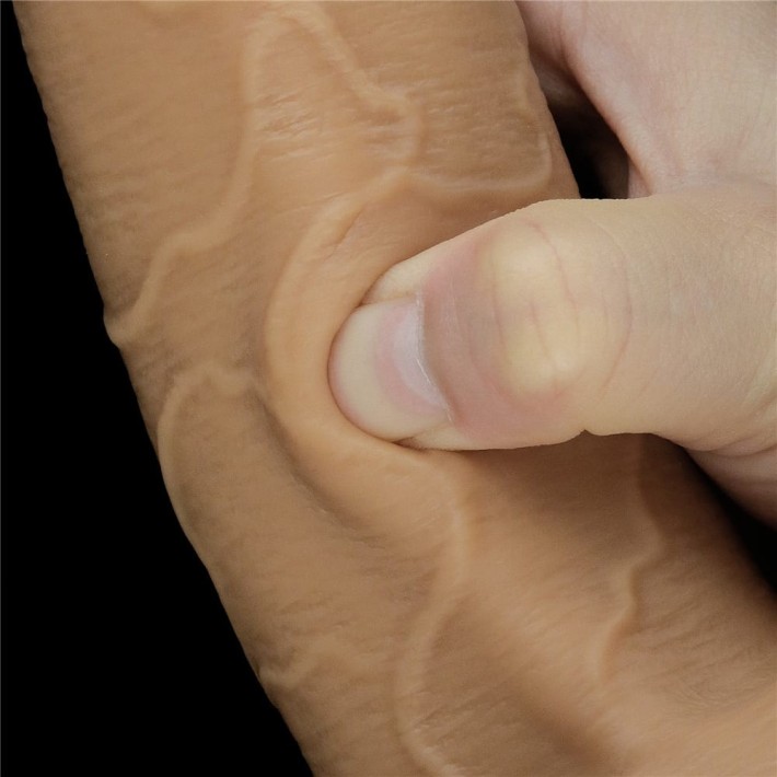 Dildo Realistic Cu Ventuza Handle Cock, Natural, 25 Cm 11