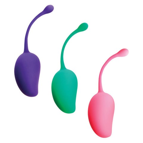 gel, Set 3 Bile Kegel Cu Greutati Diferite, pasiune.ro