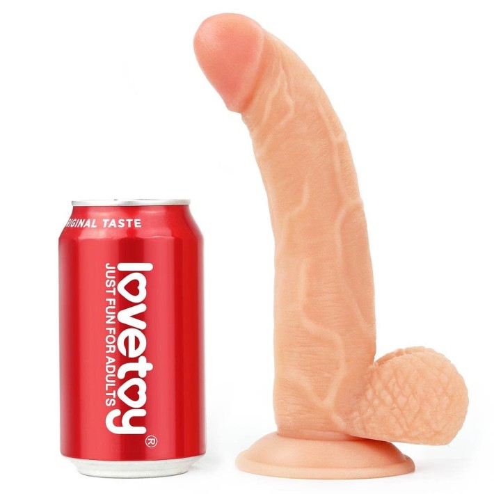 Set Ham Strap-on Si Dildo Easy Strapon, Natural, 21.5 Cm 4