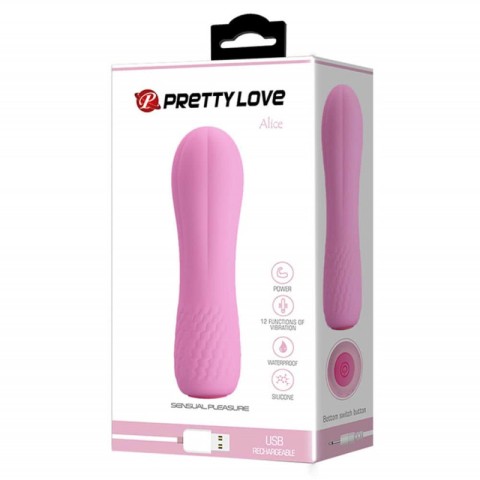 Pagina 3 - Pretty Love, Mini Vibrator Alice, Roz, 11.5 Cm, pasiune.ro