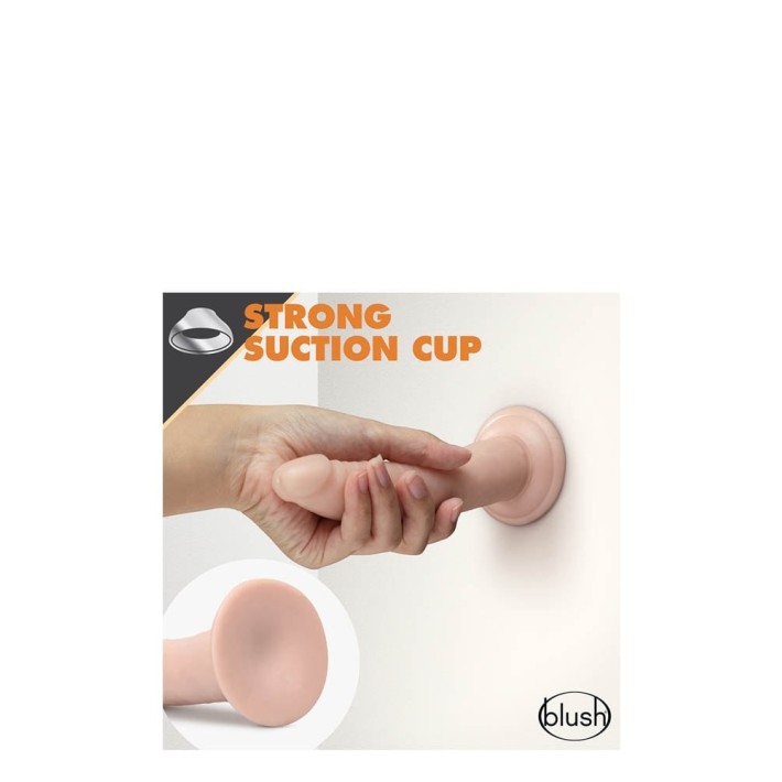 Dildo Realistic Auto-lubrifiant Dr. Skin, Natural, 19 Cm 6