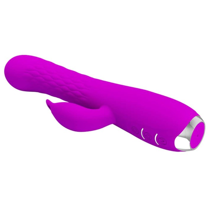 Vibrator Cu Rotatii Molly, Mov, 20.5 Cm 5