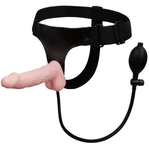 Strap On Simplu, Strap-on Gonflabil Ultra Harness, Natural, 17 Cm, pasiune.ro