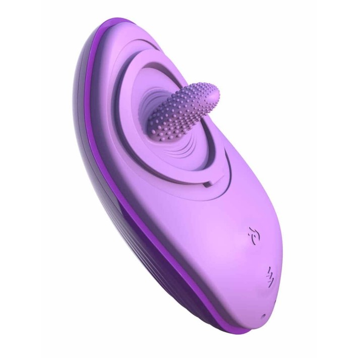 Vibrator Clitoridian Her Silicone Fun Tongue, Lila 4
