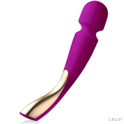 extra, Vibrator De Masaj Lelo Smart Wand 2 Large Deep Rose, pasiune.ro