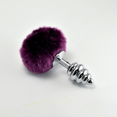 Pagina 4 - Lovetoy, Dop Anal Metalic Spirala Cu Pompon, Mov, 7 Cm, pasiune.ro