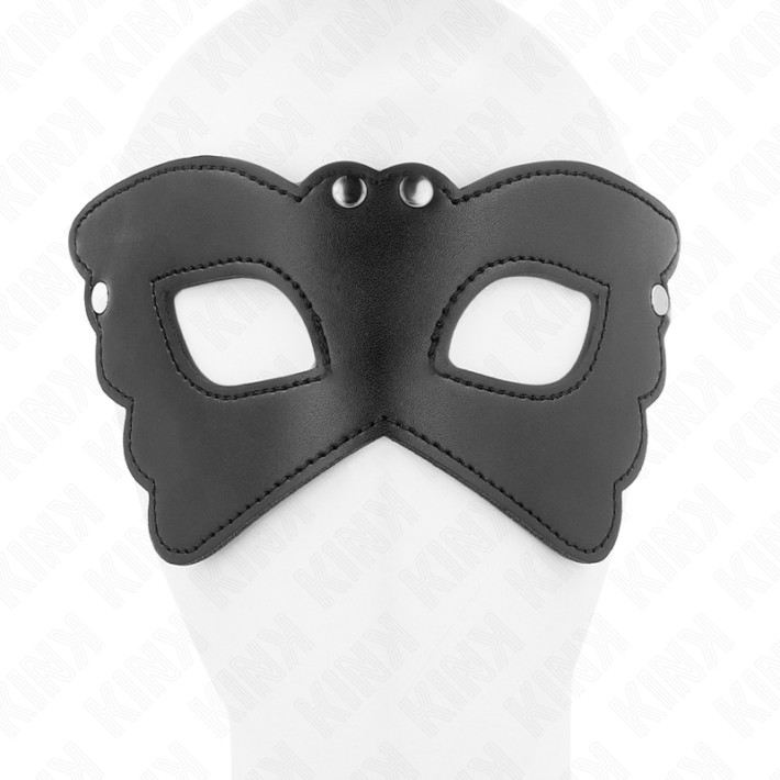 Masca Din Piele Vegana Forma Fluture Kink 20 X 9 Cm 2